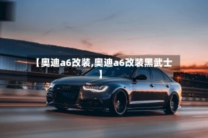 【奥迪a6改装,奥迪a6改装黑武士】