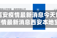 近来【西安疫情最新消息今天解封西安疫情最新消息西安本地宝】