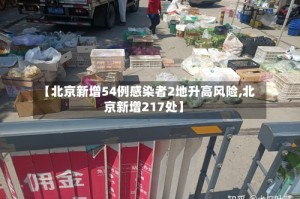 【北京新增54例感染者2地升高风险,北京新增217处】