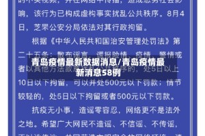 青岛疫情最新数据消息/青岛疫情最新消息58例