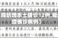 最近【廊坊增本土确诊12例,廊坊新增确诊病例】