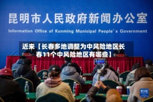 近来【长春多地调整为中风险地区长春11个中风险地区有哪些】