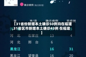 【31省份新增本土确诊50例均在福建,31省区市新增本土确诊43例 在福建】
