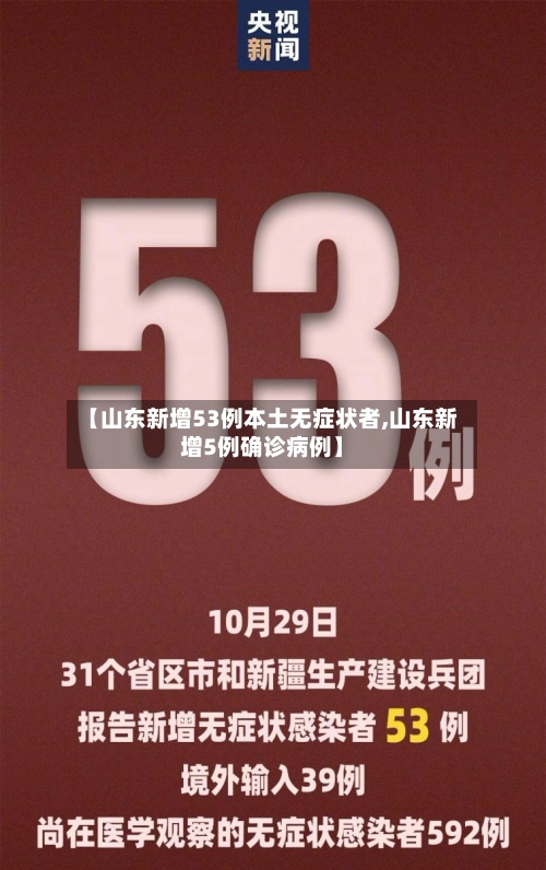 【山东新增53例本土无症状者,山东新增5例确诊病例】-第2张图片