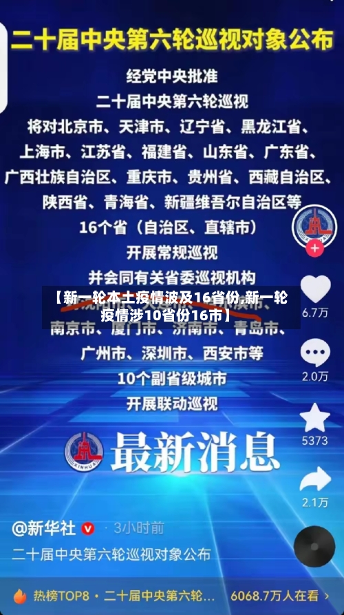 【新一轮本土疫情波及16省份,新一轮疫情涉10省份16市】-第1张图片