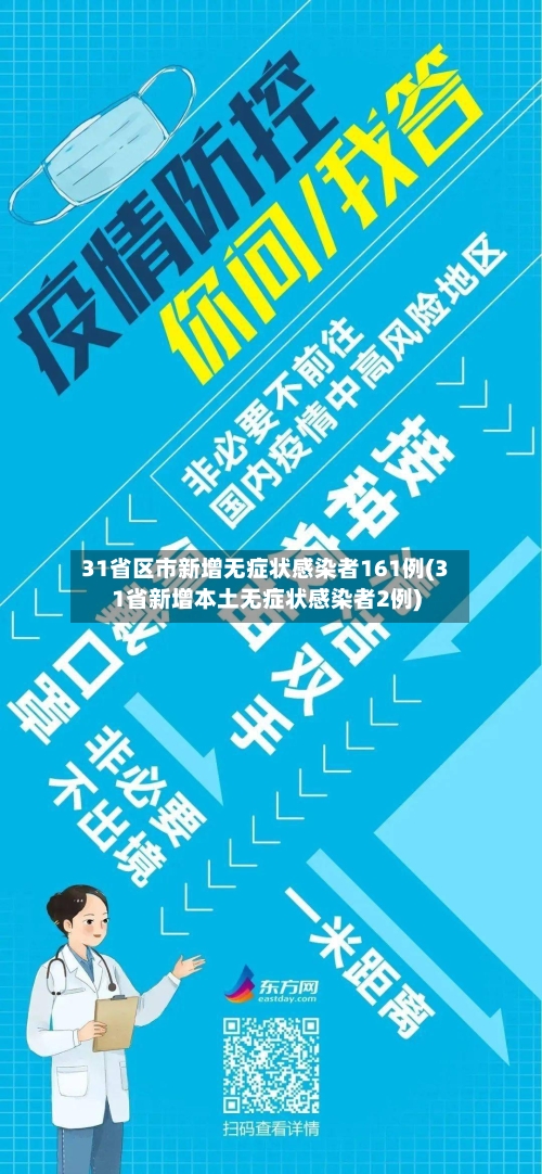 31省区市新增无症状感染者161例(31省新增本土无症状感染者2例)-第1张图片
