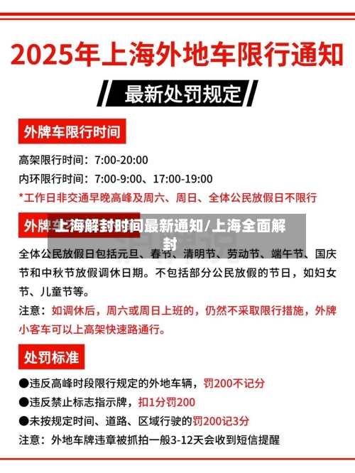 上海解封时间最新通知/上海全面解封-第2张图片