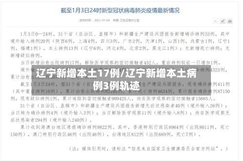 辽宁新增本土17例/辽宁新增本土病例3例轨迹-第1张图片