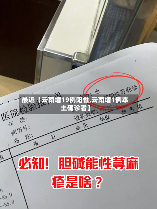 最近【云南增19例阳性,云南增1例本土确诊者】-第2张图片
