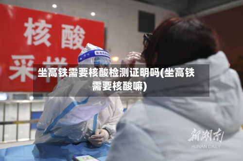 坐高铁需要核酸检测证明吗(坐高铁需要核酸嘛)-第1张图片