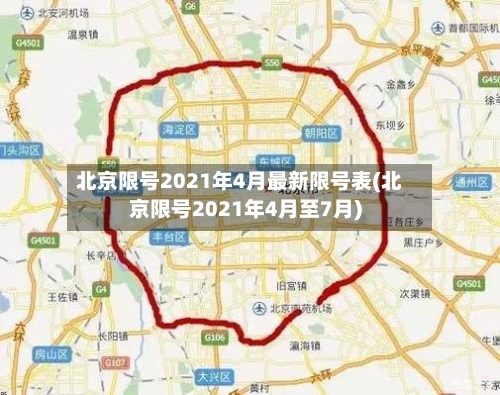 北京限号2021年4月最新限号表(北京限号2021年4月至7月)-第1张图片