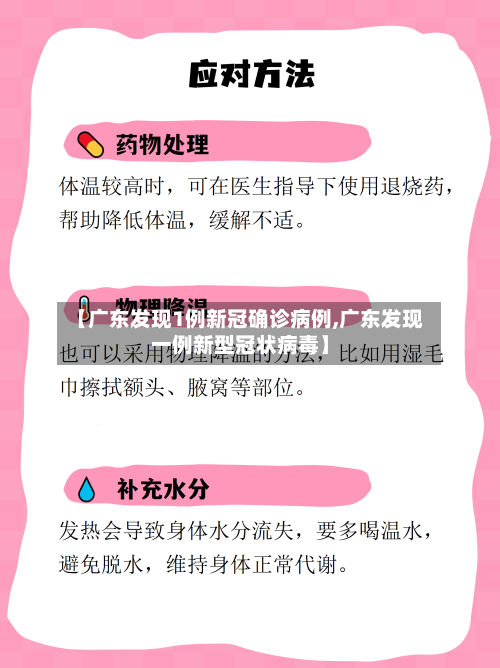 【广东发现1例新冠确诊病例,广东发现一例新型冠状病毒】-第1张图片