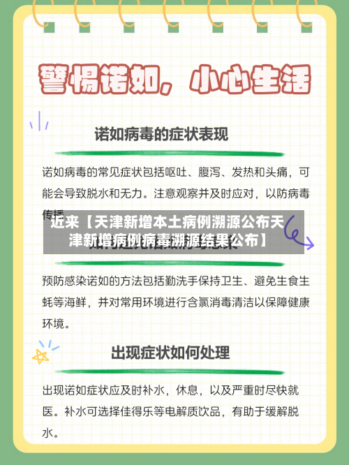 近来【天津新增本土病例溯源公布天津新增病例病毒溯源结果公布】-第3张图片