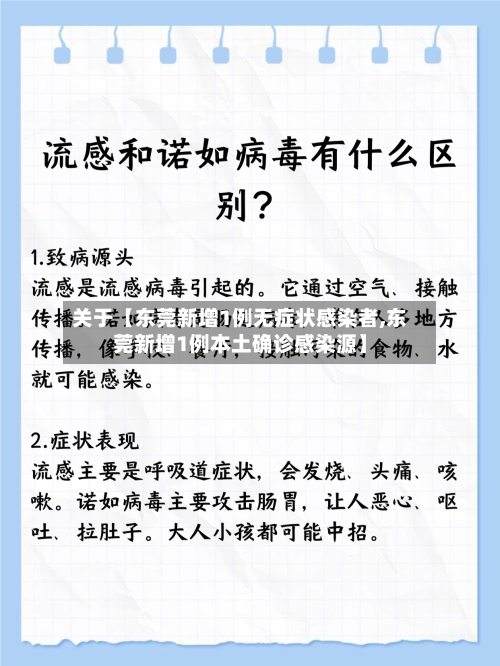 关于【东莞新增1例无症状感染者,东莞新增1例本土确诊感染源】-第1张图片