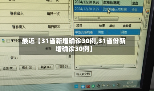 最近【31省新增确诊30例,31省份新增确诊30例】-第1张图片