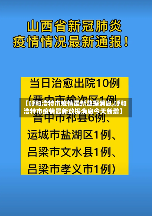 【呼和浩特市疫情最新数据消息,呼和浩特市疫情最新数据消息今天新增】-第1张图片