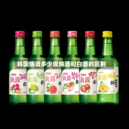 韩国烧酒多少度烧酒和白酒的区别