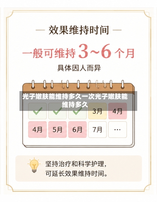 光子嫩肤能维持多久一次光子嫩肤能维持多久