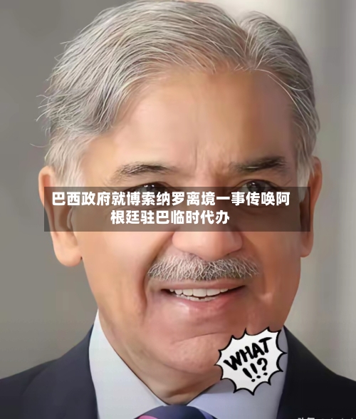 巴西政府就博索纳罗离境一事传唤阿根廷驻巴临时代办
