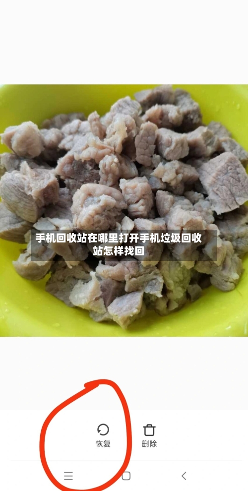 手机回收站在哪里打开手机垃圾回收站怎样找回